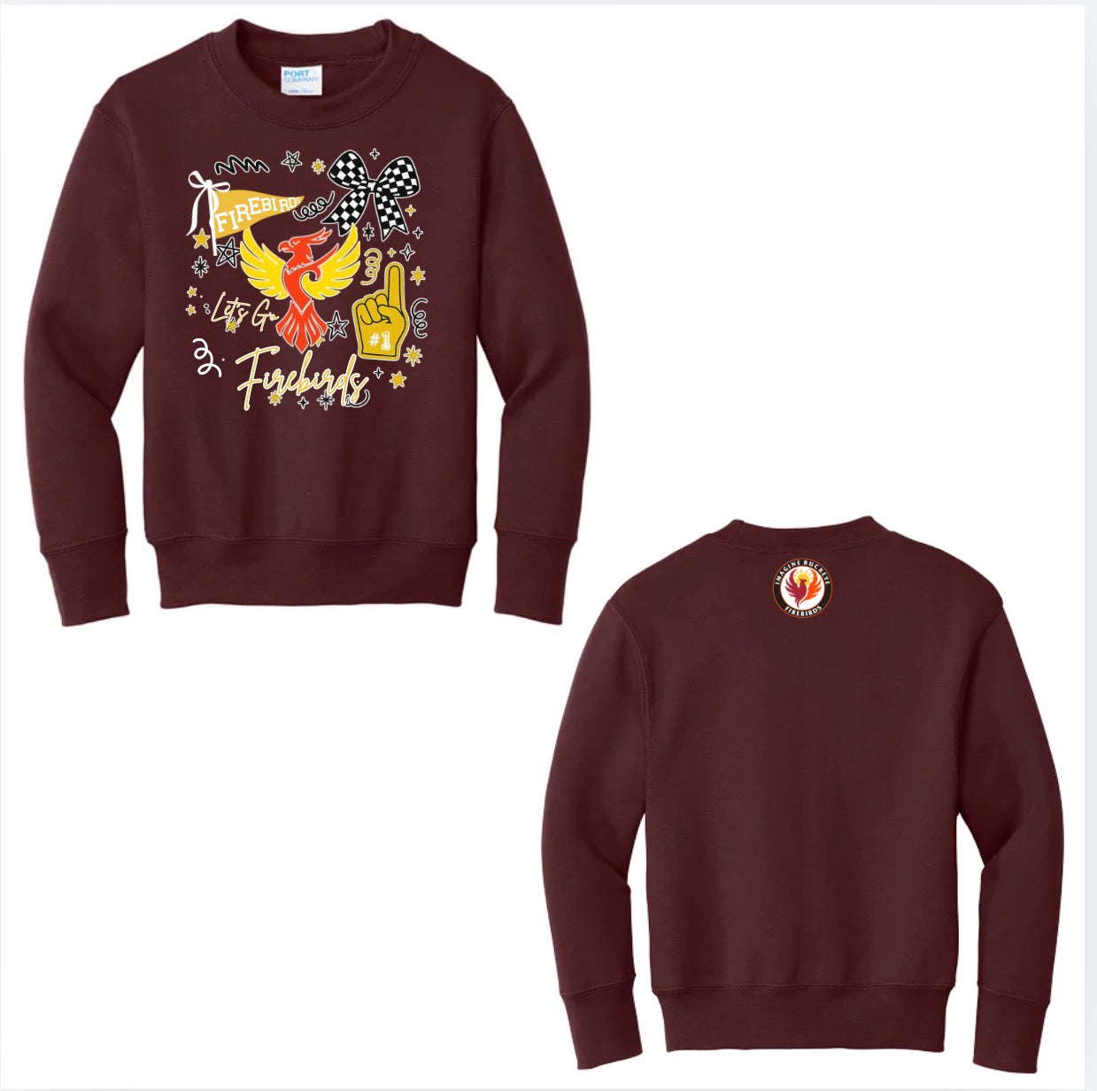 Firebirds Mascot Crewneck New