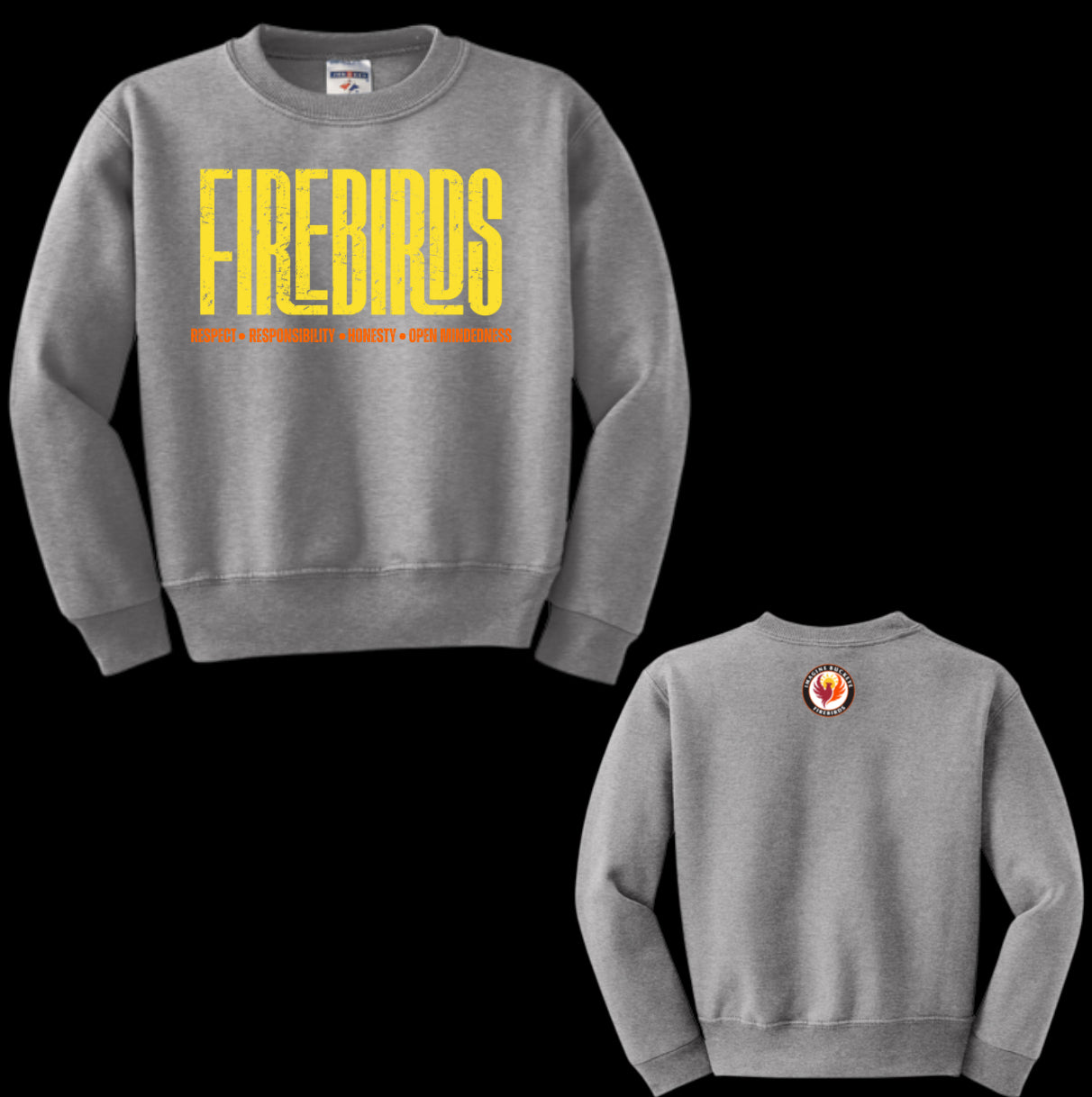 Firebirds Yellow Crewneck