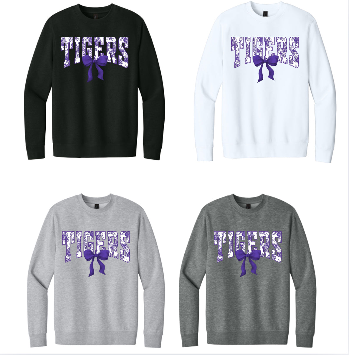 Tigers Coquette Crewneck