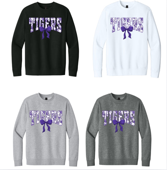 Tigers Coquette Crewneck