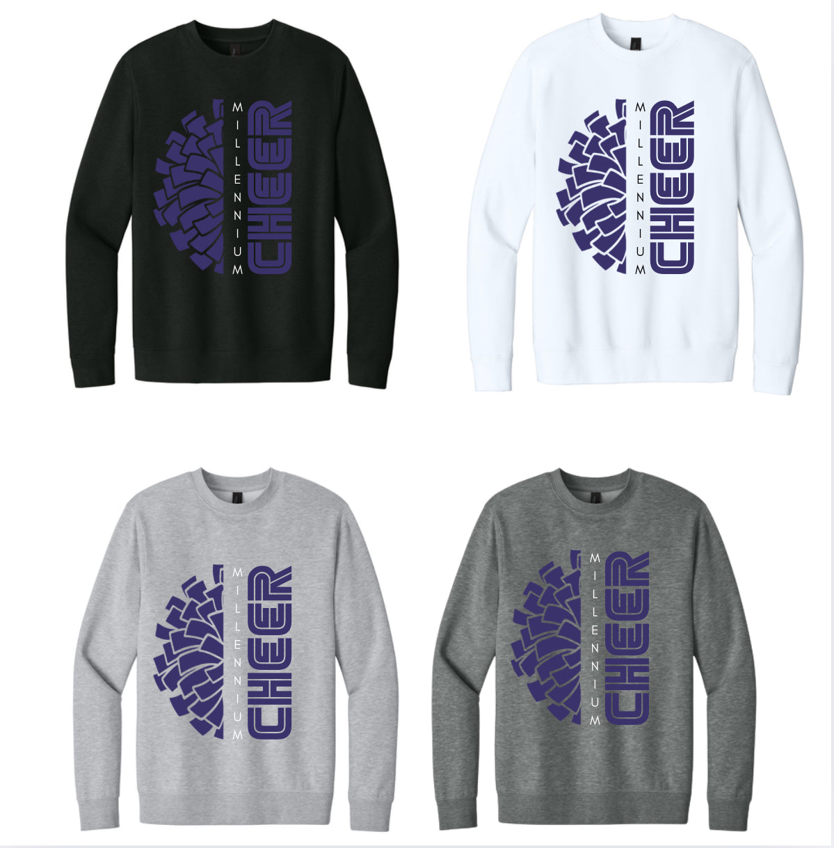 Millennium Cheer Crewneck