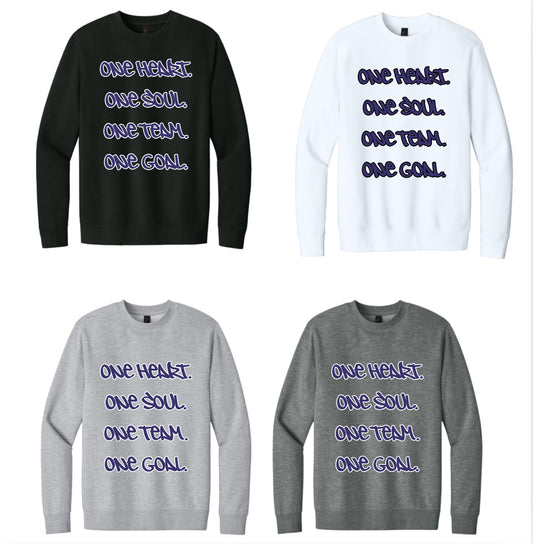 One Team One Dream Crewneck