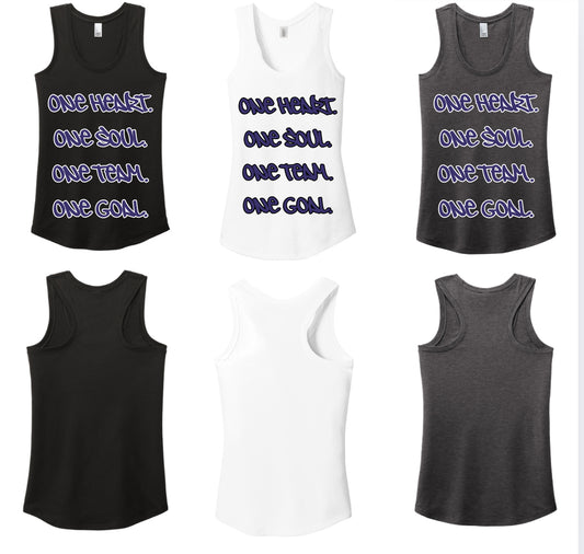 One Team One Dream Ladies Tank