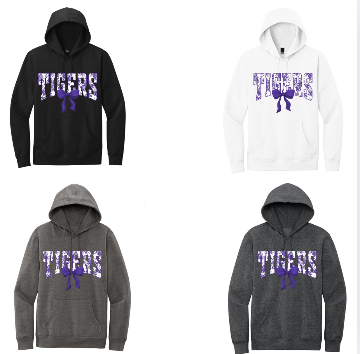 Tigers Coquette Hoodie