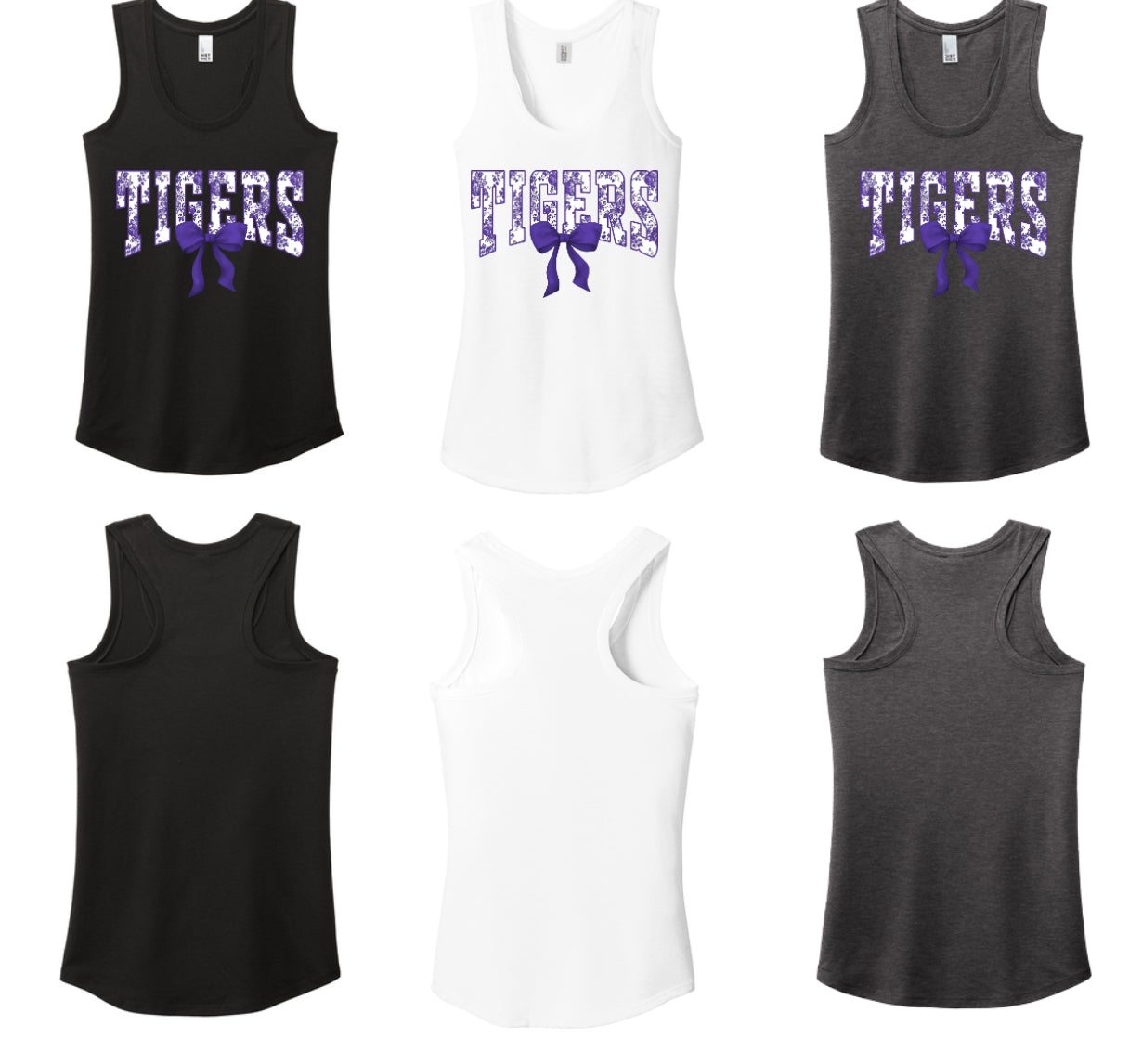 Tigers Coquette Ladies Tank