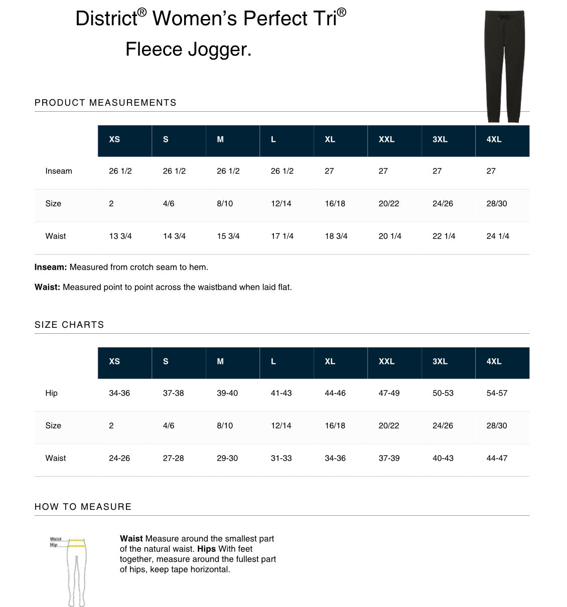 Ladies Fit Joggers