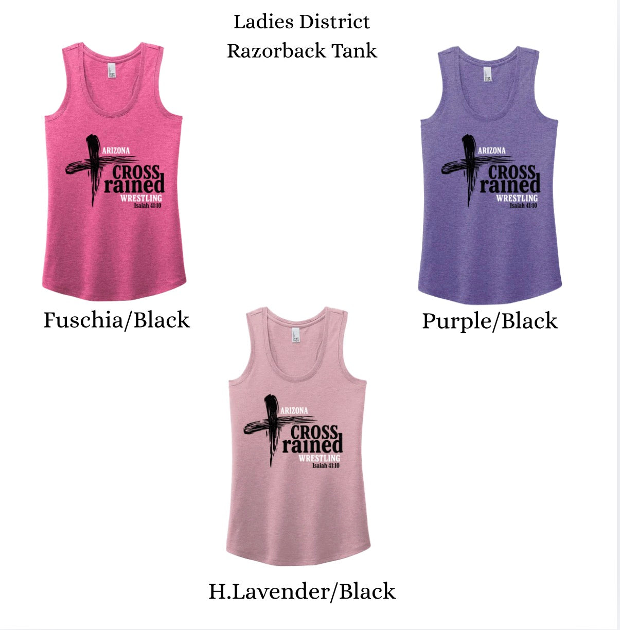 Ladies Razorback Tank