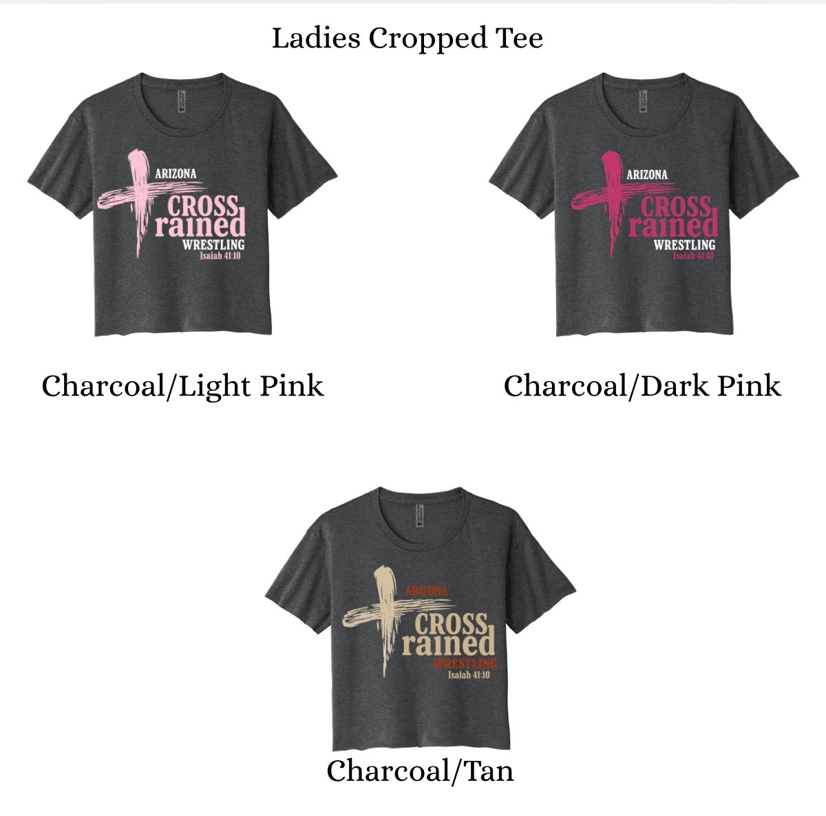Ladies Cropped Tshirt