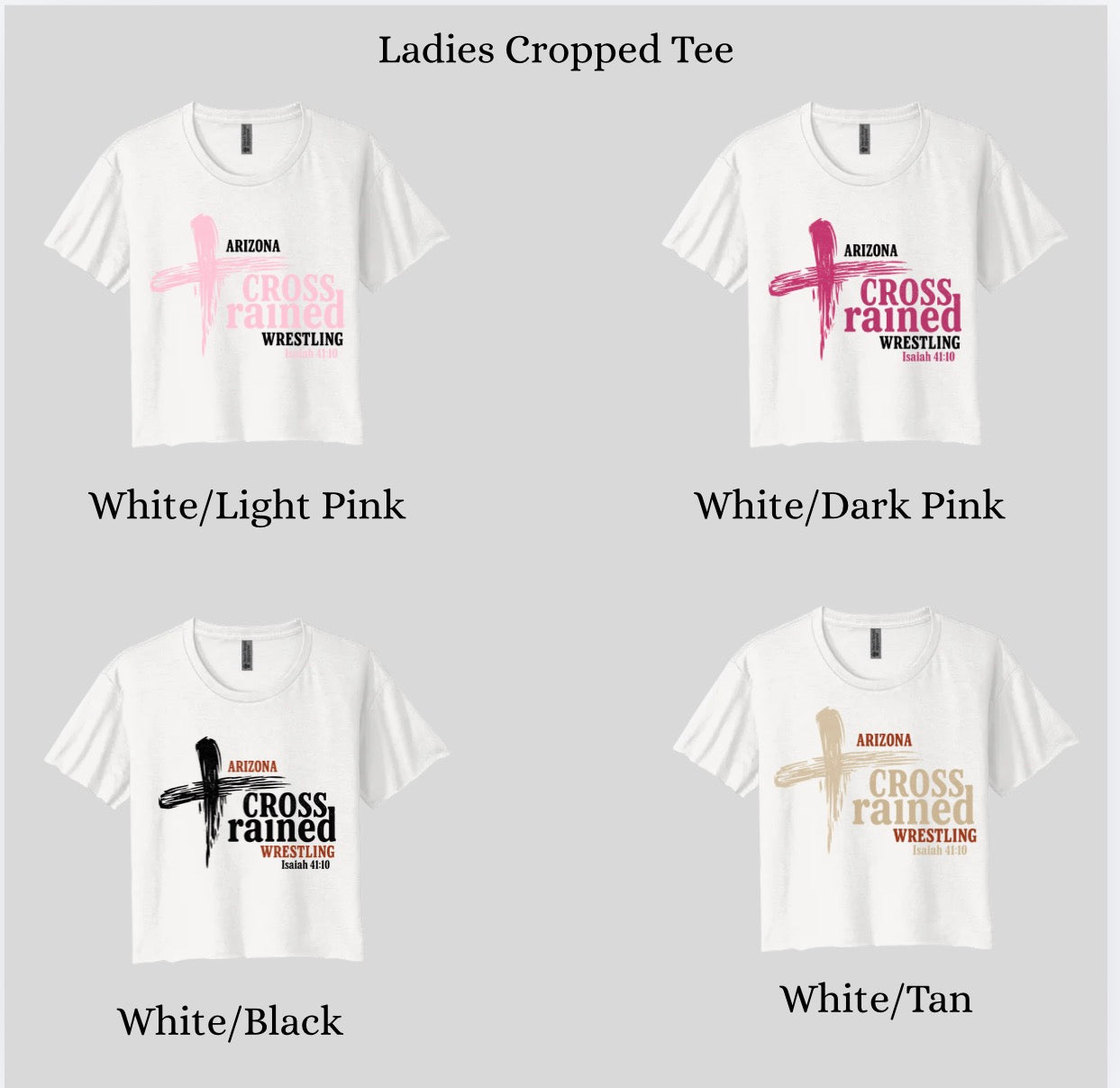 Ladies Cropped Tshirt