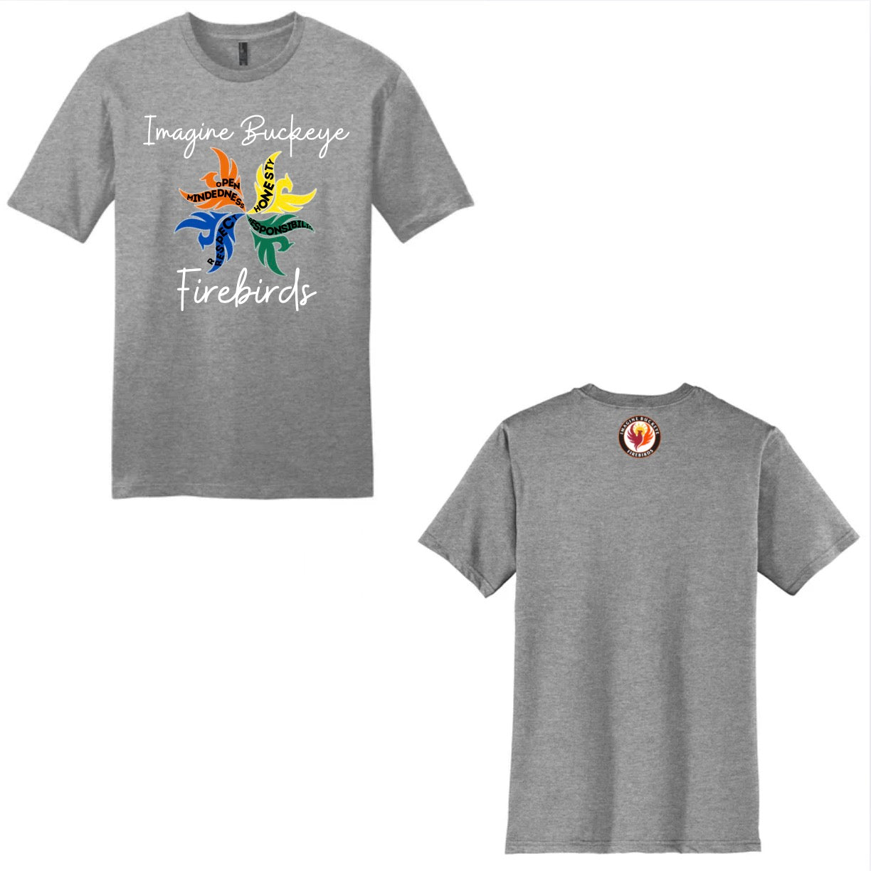 Imagine Buckeye Firebirds Tee New