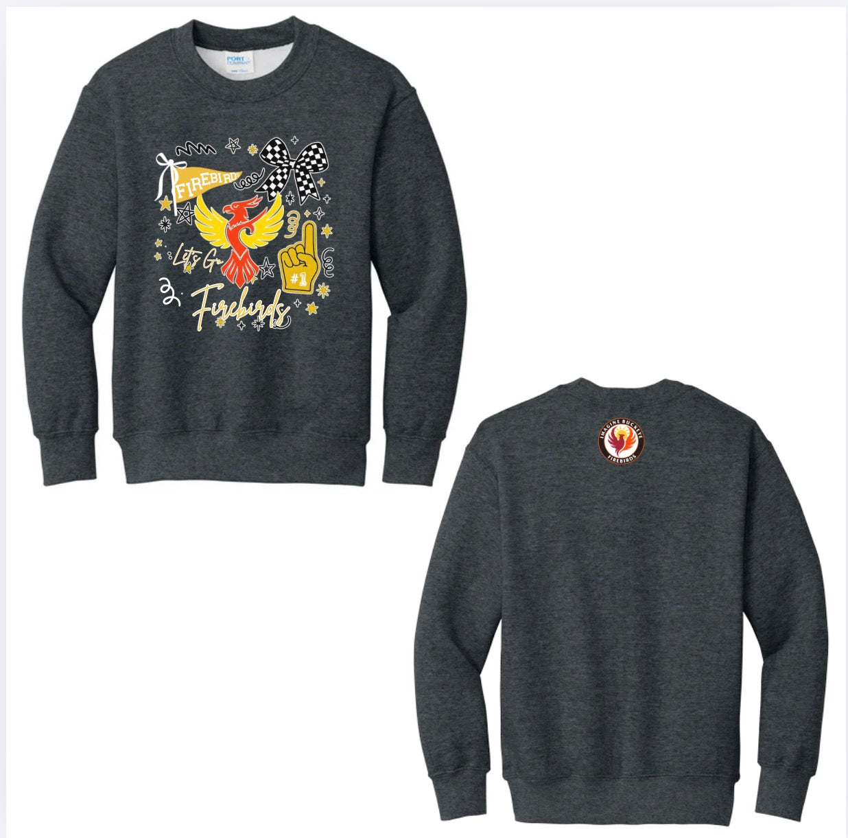 Firebirds Mascot Crewneck New