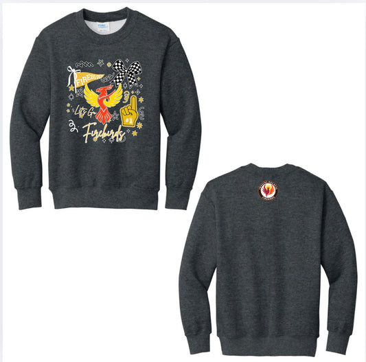 Firebirds Mascot Crewneck New