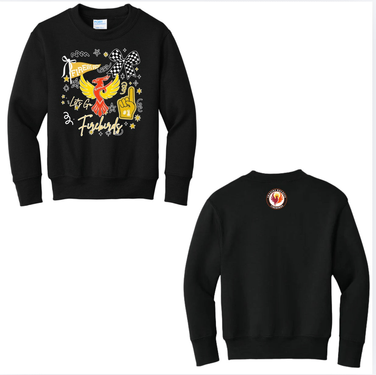 Firebirds Mascot Crewneck New