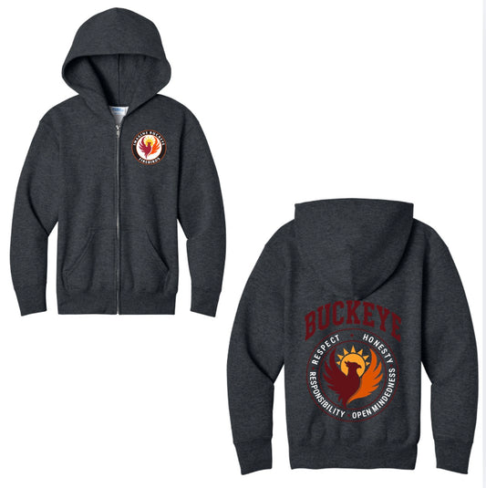 Imagine Values Zip up Hoodie New