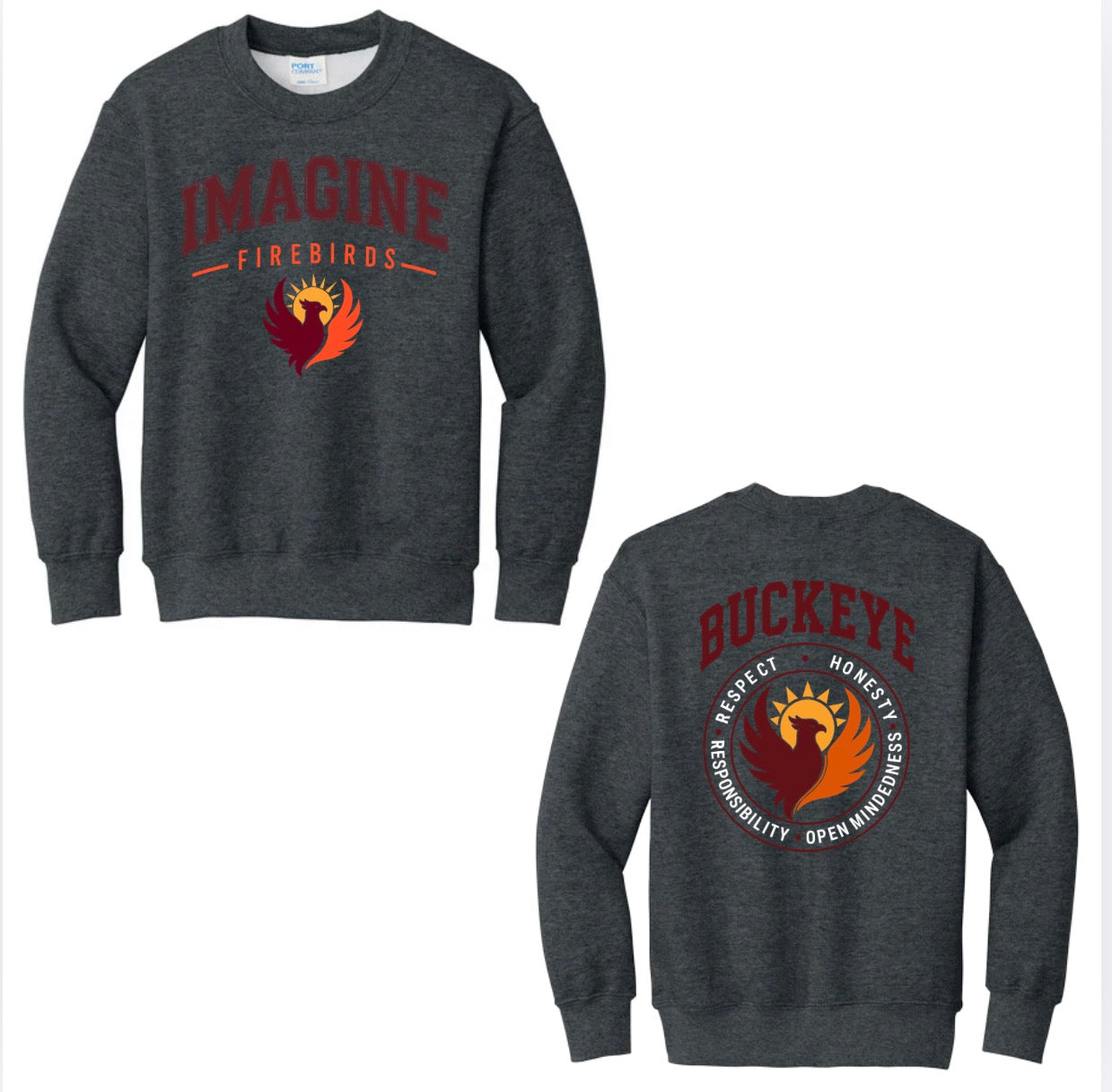 Imagine Values Crewneck New