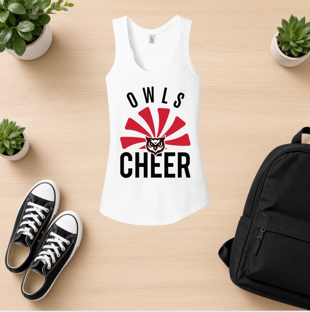 Owls Cheer Tank