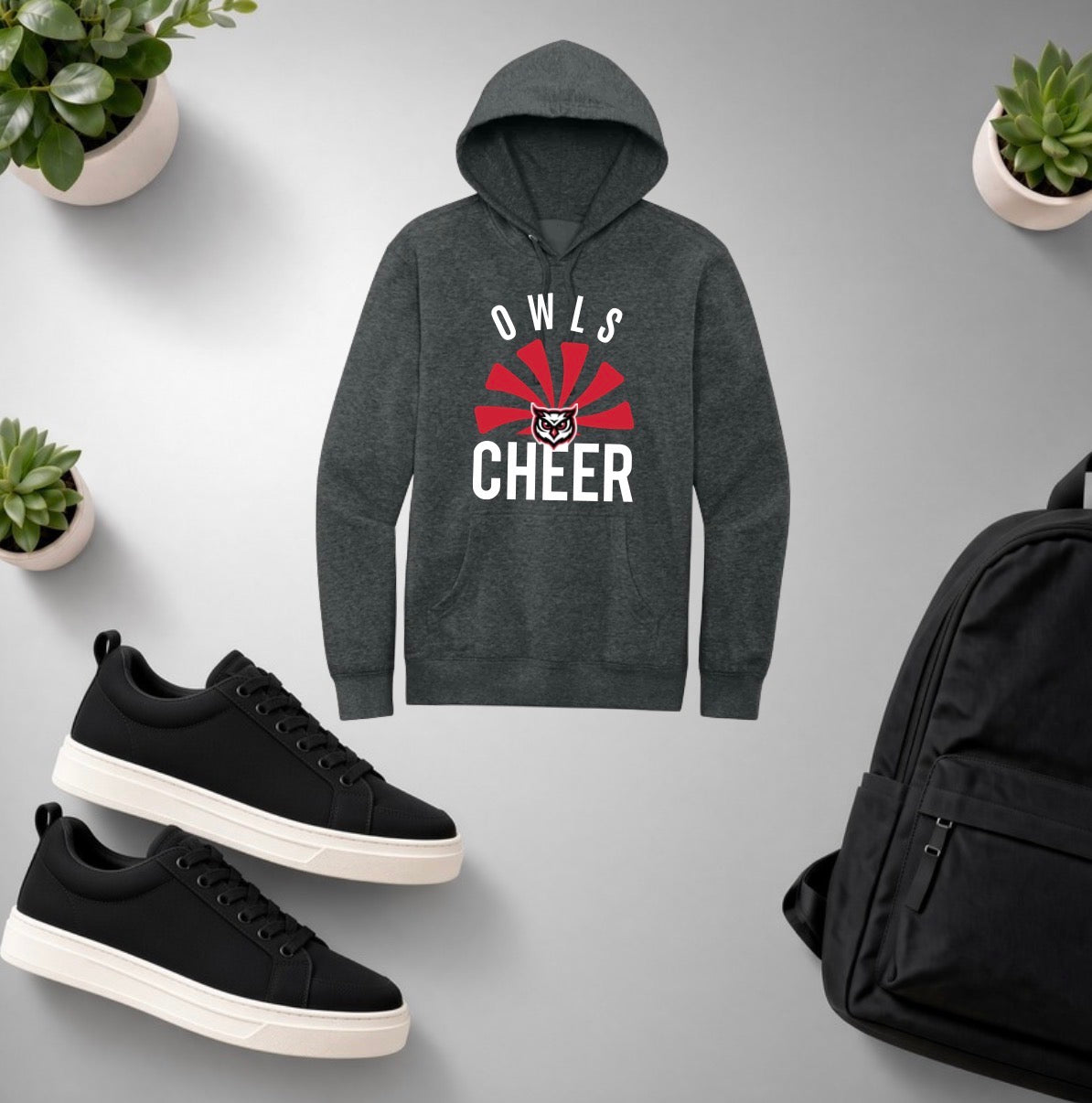 Owls Cheer Hoodie