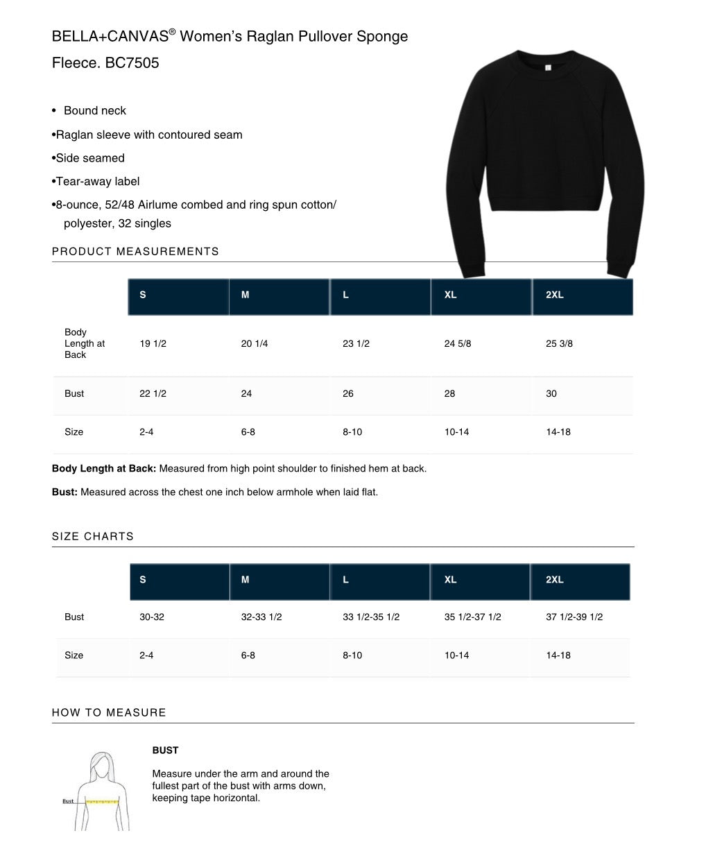 Owls Cropped Crewneck