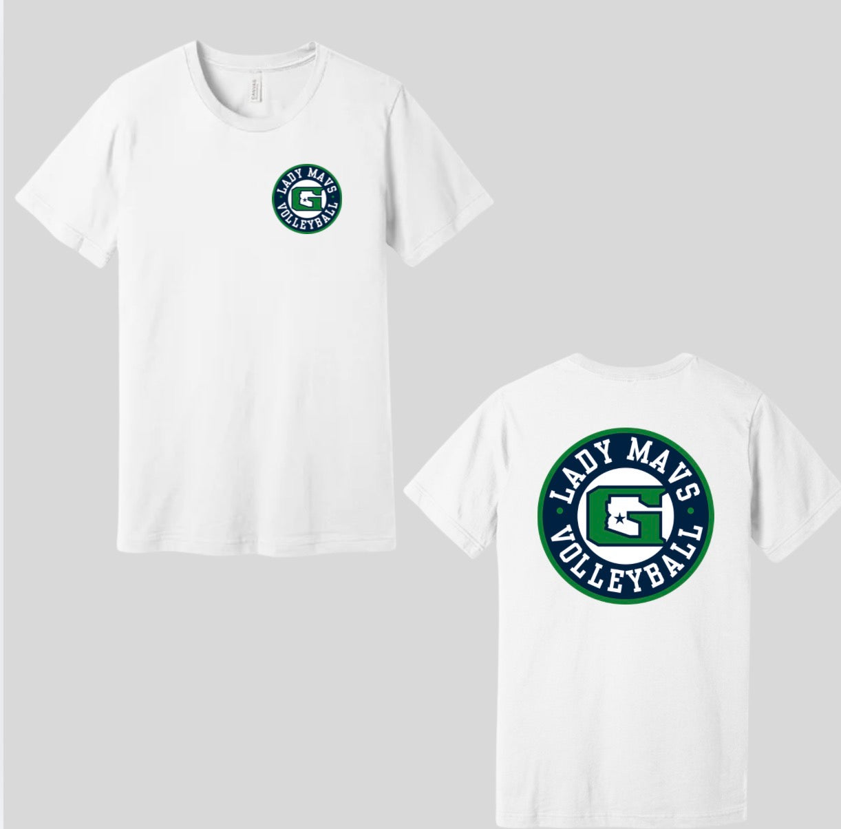 White Lady Mavs Tshirt