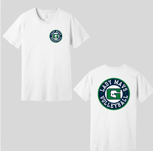 White Lady Mavs Tshirt