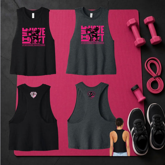 Live Love Lift Cropped Tank