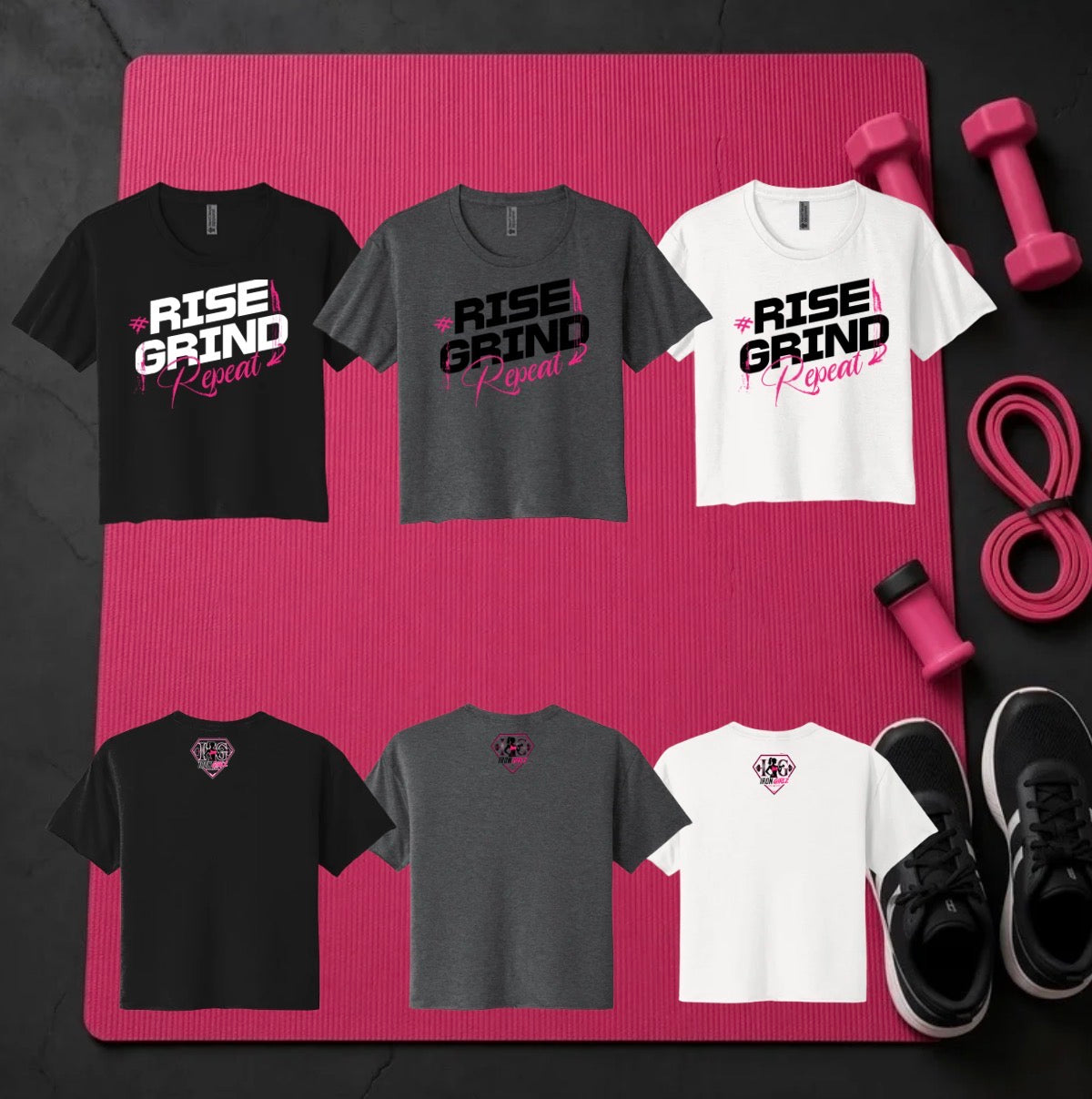 Rise and grind Cropped Tshirt