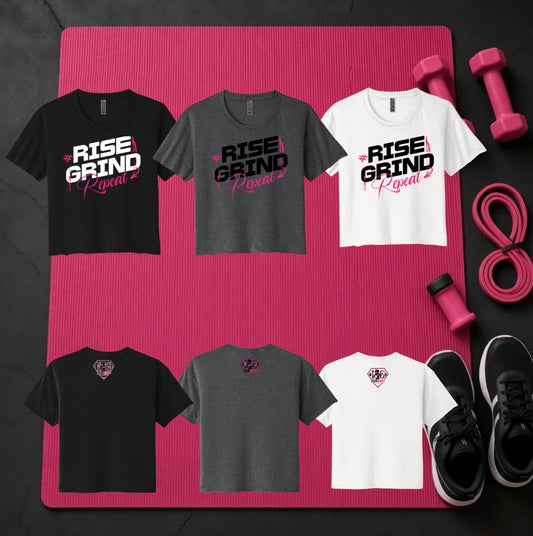 Rise and grind Cropped Tshirt