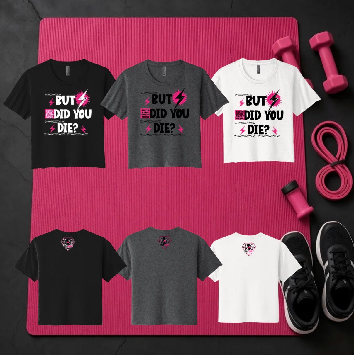 But did you die Cropped Tshirt