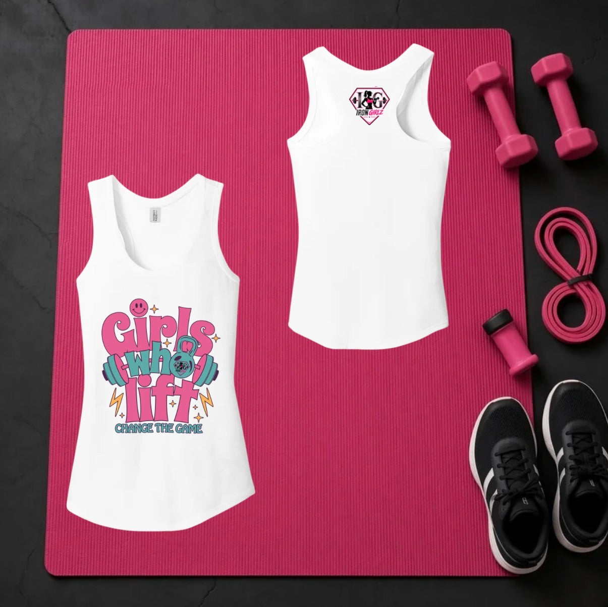 Girls who lift Tank