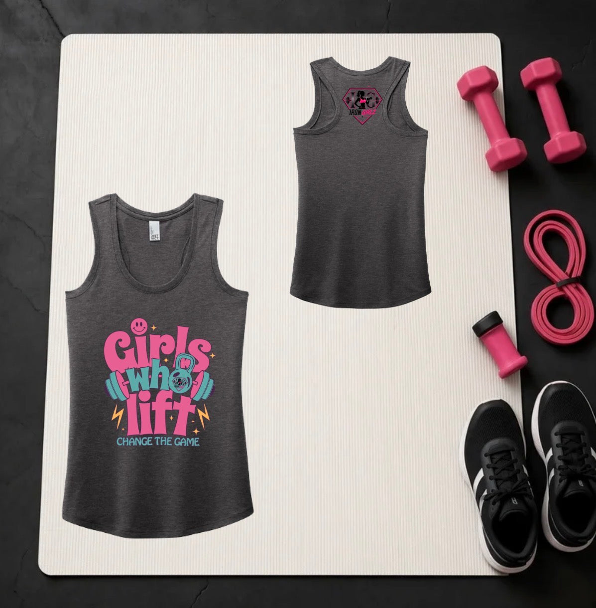 Girls who lift Tank