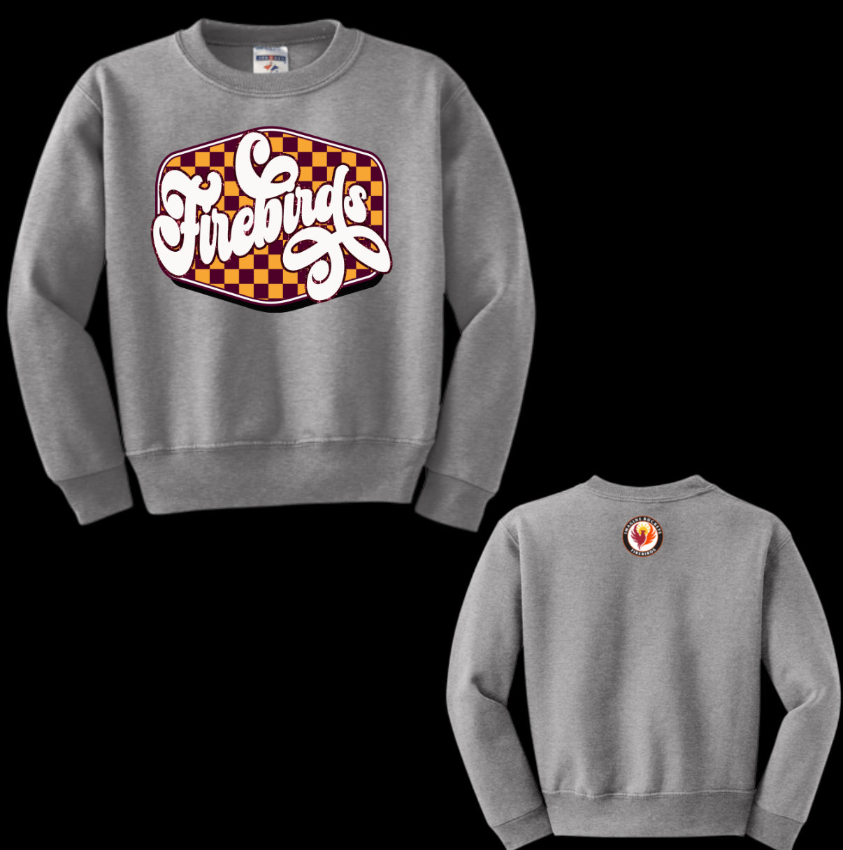 Firebirds Glitter Crewneck
