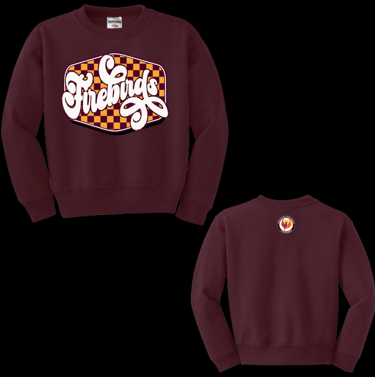 Firebirds Glitter Crewneck
