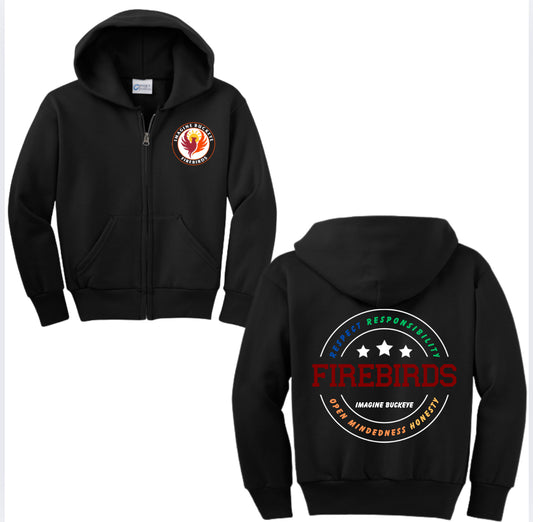 Firebirds Values Zip-up Hoodie