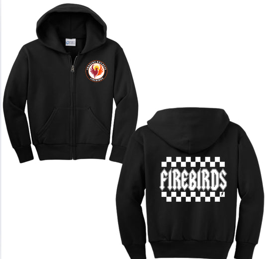 Firebirds Checker Zip-up Hoodie