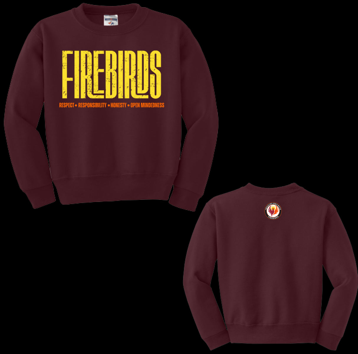 Firebirds Yellow Crewneck