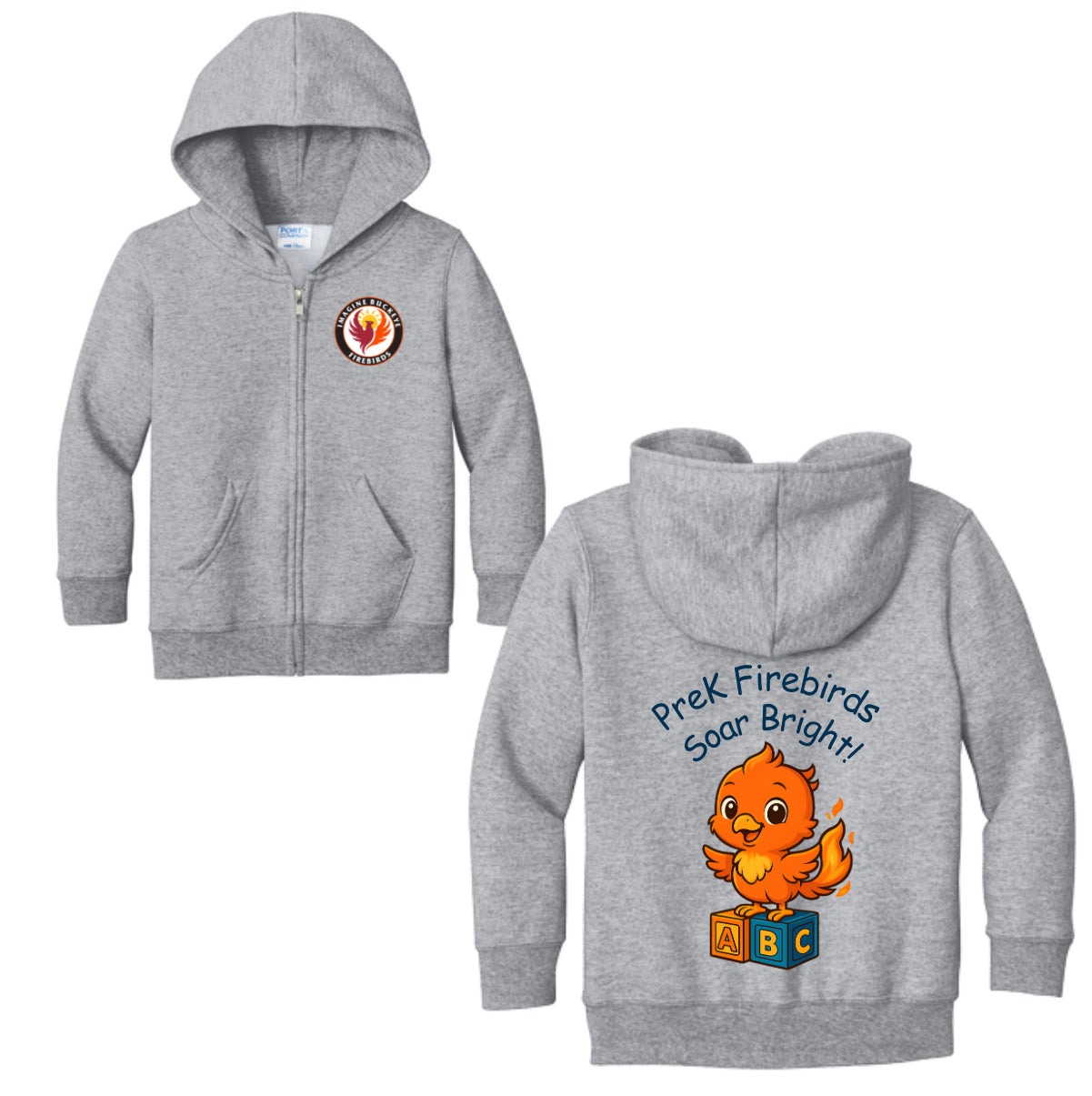 Firebirds Pre-K Zip-up Hoodie