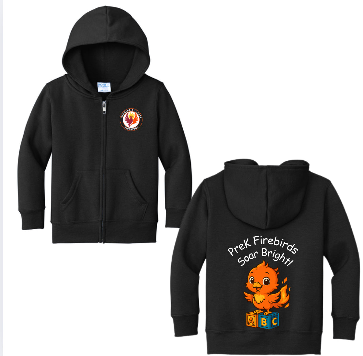 Firebirds Pre-K Zip-up Hoodie