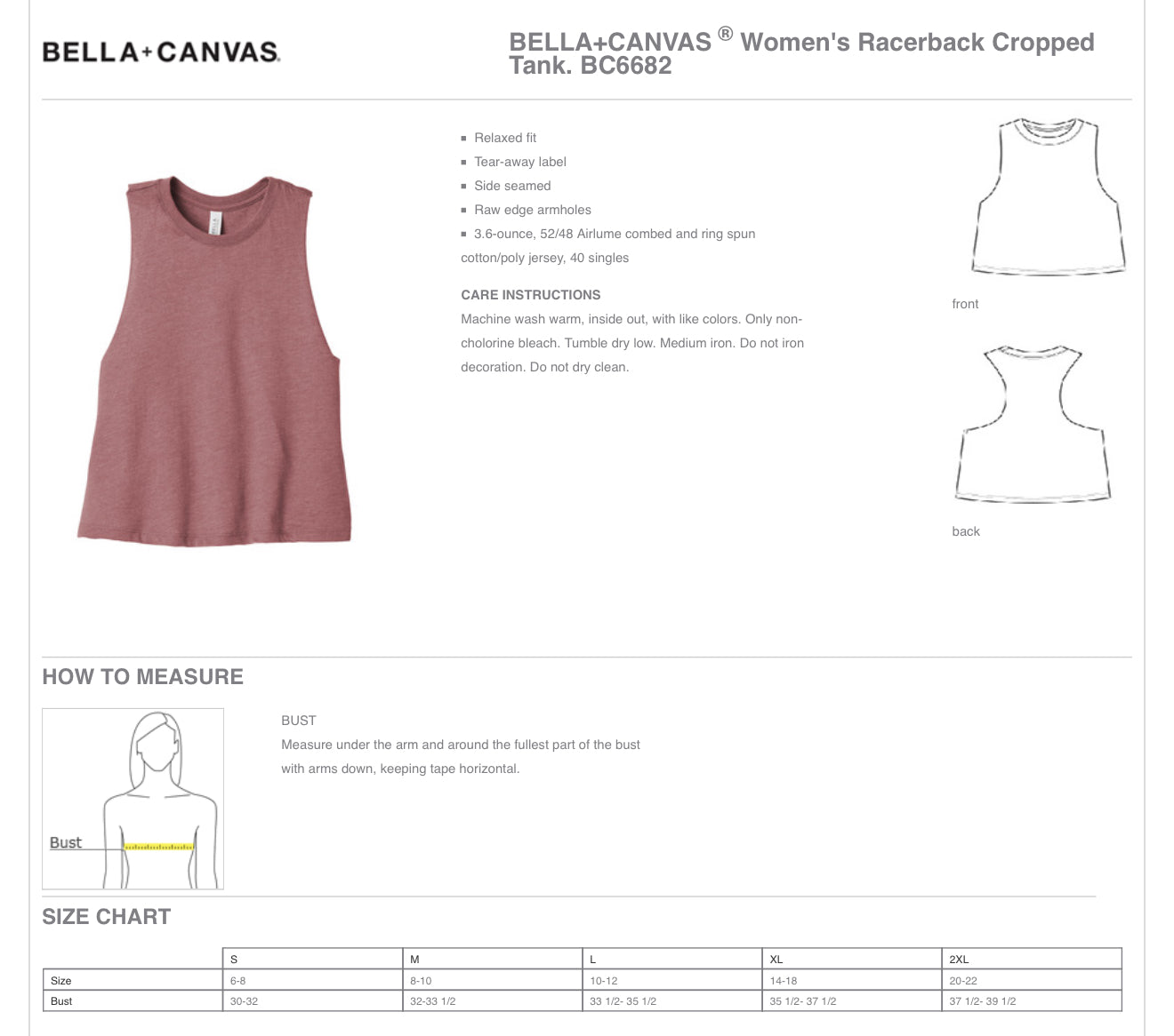 Gold Coquette Ladies Tank