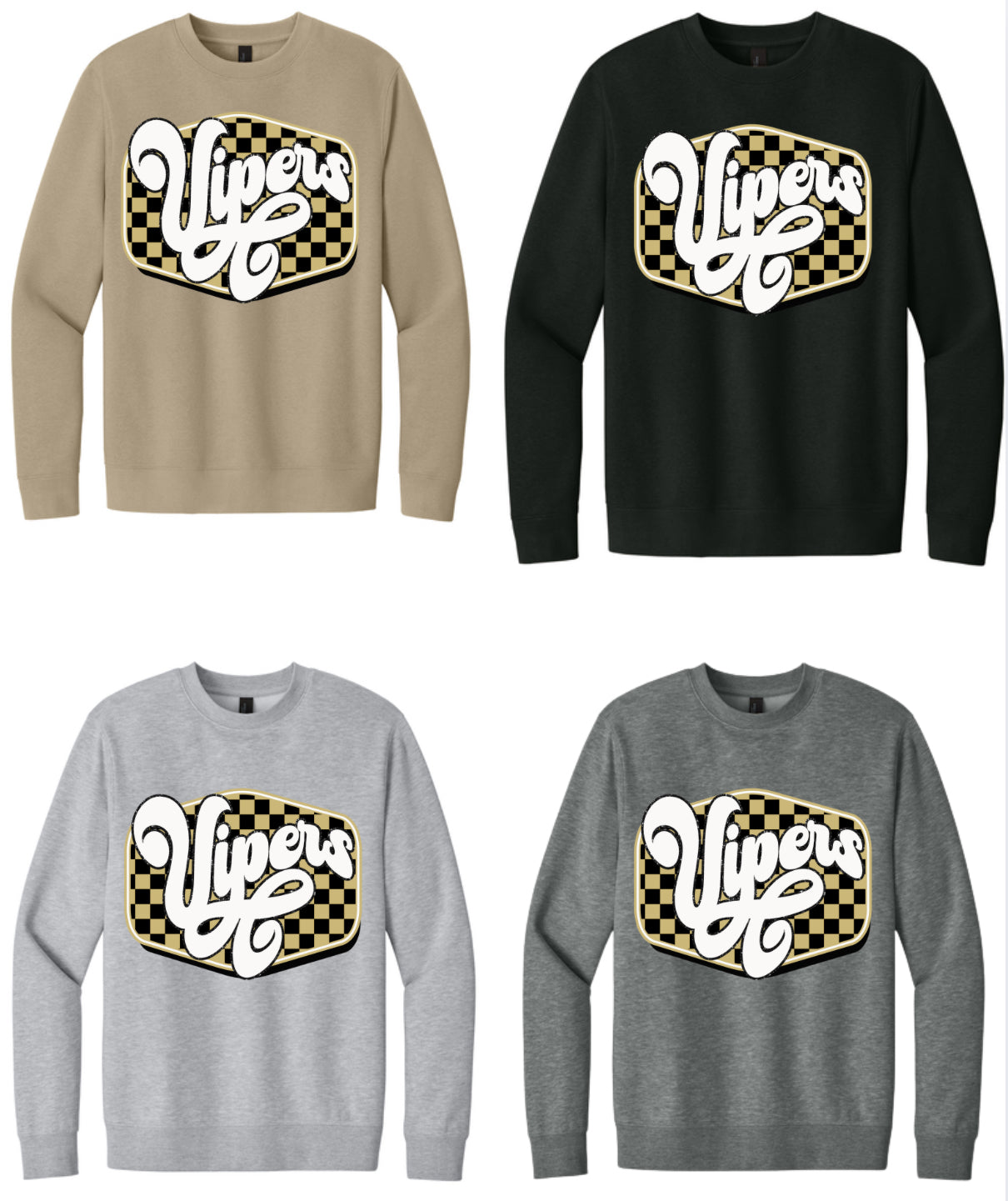Viper Glitter Crewneck