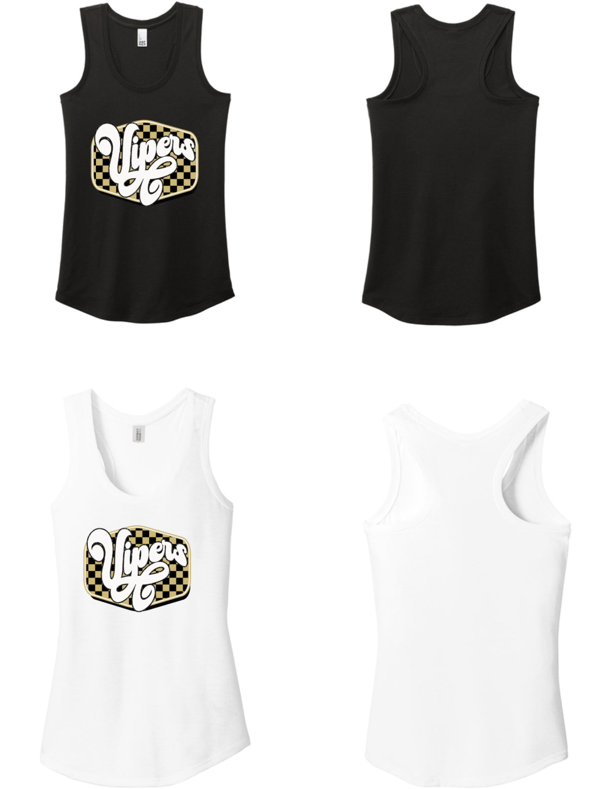 Viper Glitter Ladies Tank
