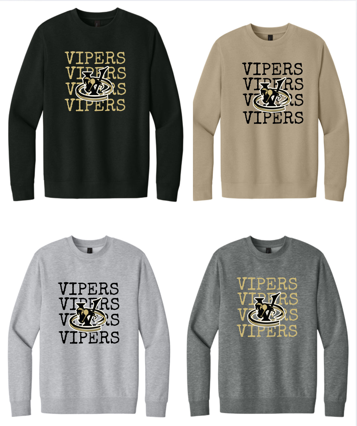 Viper Print Crewneck