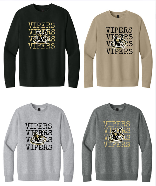 Viper Print Crewneck